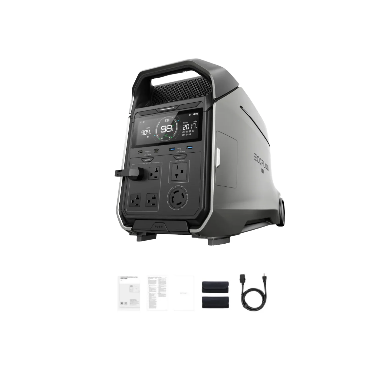 1-168-1.webp EcoFlow DELTA Pro 3 Portable Power Stations | 4096Wh | 4000W | 2600W Solar Inputs - Image 1