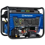 Westinghouse WGen5300DFc – 5300 Watt Electric Start Dual-Fuel Portables Generators w/ Wireless Remote Start, RV Outlet &amp; CO Sensor (49-State)