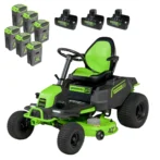 Greenworks 60V 42″ Cordless Battery CrossoverT Riding Lawn Mowers. - Image 6