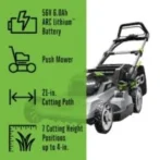EGO POWER+ LM2114 21″ Brushless Push Lawn Mower Kits. - Image 5