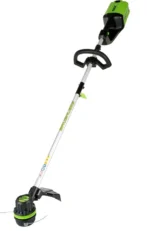 Greenworks 80V 21” Lawn Mower, 13” String Trimmer, and 730 Leaf Blowers. - Image 4