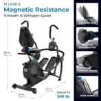 Teeter Freestep Recumbent Cross Trainer and Ellipticals. - Image 2