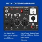 DuroMax DS12000EH 12,000 Watt Dual Fuel Portable Generators. - Image 4