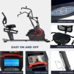 Sunny Health &amp; Fitness Smart Recumbent Cross Trainers Elliptical Exercise Bikes – SF-RB4886 SMART - Image 3