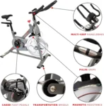 Sunny Health &amp; Fitness Synergy Pro Magnetic Indoor Cycling Bikes. - Image 4