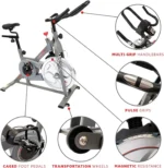 Sunny Health &amp; Fitness Synergy Pro Magnetic Indoor Cycling Bikes. - Image 4