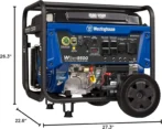 Westinghouse 9500 Peak Watt Home Backup Portable Gas Powered Generators. - Image 3