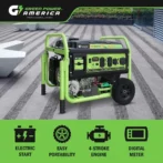 13,000W Dual Fuel Portable Generator, Powered by Gas or Propane, Electric Start, Home Backup &amp; RV Readys. - Image 4
