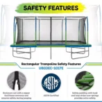 Upper Bounce Mega Trampoline 10′ X 17′ - Image 2