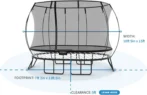 Trampolines Ireland Springfree Trampoline 8 x 13ft Oval - Image 2