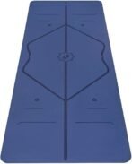 Liforme Original Yoga Mat – Free Yoga Bag Included – Patented Alignment System, Warrior-like Grip, Non-slip, Eco-friendly, sweat-resistant, long, wide, 4.2mm thick mat for comfort