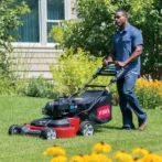 Toro TimeMaster 30″ Personal Pace Gas Lawn Mowers. - Image 2