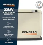 Kohler 20RCAL-200SELS 20kW Aluminum Standbys Generator Systems (200A Service Disc. w/ Load Shedding) - Image 4