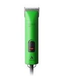 Andis Professional UltraEdge Super 2-Speed Detachable Blade Dog/Pet Clipper, Rotary Motor with Shatter-Proof Housing, Runs Calm &amp; Silent, 14-Inch Cord, for All Dog Coats &amp; Breeds, 120 Volts, Green