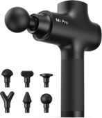 Opove M3 Pro 2 Massage Gun Deep Tissue Percussion Muscle Massager for Workout, Handheld Percussive Therapy Fascia Gun for Athletes Fast Recovery 4-8 Hours Long Battery Life, Powerful, Quiet, Black