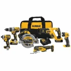 DEWALT Cordless Tool Combination Kit: 6 Tools, 20 V DC Volt, Battery Included, 20V MAX* XR®, 31AC52 - Image 3
