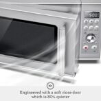Breville BMO650SIL Compact Wave Soft Close Countertop Microwave Oven, Silver - Image 4