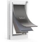 Baboni Pet Door for Wall,3-Flap,Steel Frame and Telescoping Tunnel, Aluminum Lock, Double Flap Dog Door and Cat Door, Strong and Durable (Pets Up to 100 Lb) -Large - Image 2