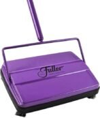 Fuller Brush 17032 Electrostatic Carpet &amp; Floor Sweeper – 9″ Cleaning Path – Lightweight – Ideal for Crumby Messes – Works On Carpets &amp; Hard Floor Surfaces – Purple