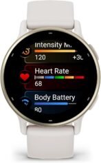 Garmin vívoactive 5, Health and Fitness GPS Smartwatch, AMOLED Display, Up to 11 Days of Battery, Ivory - Image 4