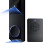 WYZE Wireless Duo Cam Video Doorbell (Chime Included), Battery Powered, 2K Full HD Video, 2 Cameras (People and Package), 2-Way Audio, Color Night Vision