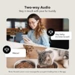 PETLIBRO Automatic Cat Feeder with Camera for Two Cats, 1080P HD Video with Night Vision, 5G WiFi Pet Feeder with Phone APP Control, 2-Way Audio for Cat &amp; Dog, Low Food &amp; Motion &amp; Sound Alerts - Image 2