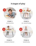 Skip Hop Baby Activity Center: Interactive Play Center with 3-Stage Grow-with-Me Functionality, 4mo+, Explore &amp; More - Image 4