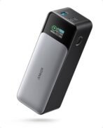 Anker 737 Power Bank, 140W Max 3-Port Laptop Portable Charger, 24,000mAh, Smart Display, Compatible with iPhone 16 / 15 / 14 Series, Vision Pro, Samsung, MacBook, and More
