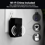 WYZE Wireless Duo Cam Video Doorbell (Chime Included), Battery Powered, 2K Full HD Video, 2 Cameras (People and Package), 2-Way Audio, Color Night Vision - Image 2