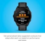 Garmin Forerunner 165, Running Smartwatch, Colorful AMOLED Display, Training Metrics and Recovery Insights, Black - Image 2
