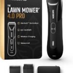 MANSCAPED® The Lawn Mower® 4.0 PRO – Groin &amp; Body Hair Trimmer, Updated SkinSafe® Trimmer Blade, Waterproof Wet/Dry Groomer, USB-C &amp; Wireless Charging Compatible, Men’s Ball Shaver with Travel Lock