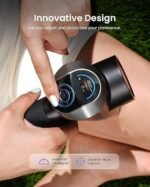 RENPHO Ascend Professional Massage Gun, Mothers Day Gifts, FSA Eligible HSA, Adjustable 6-12mm Amplitude for Customized Intensity, Deep Tissue Percussion Massager with 5 Speeds, 5 Attachments - Image 3