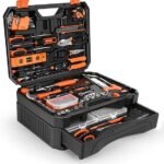 328-Piece Tool Set – Tool Kit Toolbox Storage Case with Drawer, General Household Hand Tool Kit Perfect for Home &amp; DIY Repairs