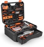 328-Piece Tool Set – Tool Kit Toolbox Storage Case with Drawer, General Household Hand Tool Kit Perfect for Home &amp; DIY Repairs