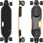 MEEPO Campus V5 Series/Envy Electric Skateboard with Remote, Top Speed Up to 29 Mph, 4 Speed Smooth Braking, Easy Carry Handle Design, Suitable for Adults &amp; Teens