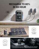 Anker SOLIX C300 DC Power Bank Station, Outdoor 288Wh Portable Power Station, LiFePO4 Battery, 300W Solar Generator, for Camping, Traveling, and Emergencies (No Wall Charger Included) - Image 3