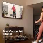Sunny Health &amp; Fitness Row-N-Ride PRO, Full Body Combo Squat Machine w/Optional Resistance Band, Easy Setup Ab Workout Exercise Equipment for Home, Whole Body Cardio, Optional SunnyFit App Connection - Image 5