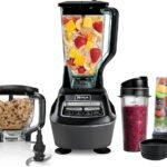 Ninja Kitchen System | All-in-One Food Processor &amp; Blender for Smoothies | Includes Pitcher, (2) 16 oz. To-Go Cups &amp; 8-Cup Bowl | Makes Salsa, Dough, Shakes, &amp; Frozen Drinks | 1500W | Black | BL770