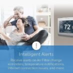 Honeywell Home RTH9585WF1004 Wi-Fi Smart Color Thermostat, 7 Day Programmable, Touch Screen, Energy Star, Alexa Ready, Gray - Image 3