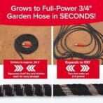 Pocket Hose 100 FT Copper Head Expandable Garden Hose with Pocket Pivot, No Tangles, AS SEEN ON TV, 360° Swivel, Tri-Tex Tubing, Force Field Jacket, Lead-Free, No-Kink, Anti-Burst w/APT - Image 4