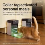 PETLIBRO RFID Automatic Cat Feeder, Collar Tag-Activated Personalized Meals, 5G&amp;2.4G Wi-Fi Programmable Cat Food Dispenser with Cats Recognition &amp; Diet Tracking for Multi-Pet Homes and Different Diets - Image 3