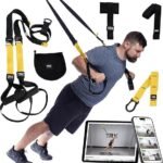 TRX All-In-One Home Gym System – Complete Suspension Training Kit for Strength Training, HIIT &amp; Full-Body Workouts at Home or Outdoors, Includes Indoor &amp; Outdoor Anchors