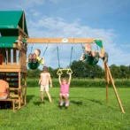 Backyard Discovery Belmont All Cedar Swing Set - Image 2