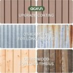 Aoxun 6.2×4 FT Shed Outdoor Storage Shed with Lockable Doors &amp; Slooping Roof Metal Garden Tool Shed for Backyard, Patio, Poolside (Brown) - Image 4