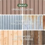 Aoxun 6.2×4 FT Shed Outdoor Storage Shed with Lockable Doors &amp; Slooping Roof Metal Garden Tool Shed for Backyard, Patio, Poolside (Brown) - Image 4