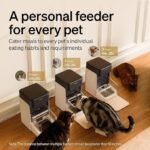 PETLIBRO RFID Automatic Cat Feeder, Collar Tag-Activated Personalized Meals, 5G&amp;2.4G Wi-Fi Programmable Cat Food Dispenser with Cats Recognition &amp; Diet Tracking for Multi-Pet Homes and Different Diets - Image 4