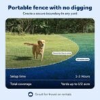 PetSafe Wireless Pet Containment System – Original Wireless Electric Fence for Dogs – Covers Up to 1/2 Acre – for Pets 8lb+ - Image 4