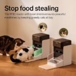 PETLIBRO RFID Automatic Cat Feeder, Collar Tag-Activated Personalized Meals, 5G&amp;2.4G Wi-Fi Programmable Cat Food Dispenser with Cats Recognition &amp; Diet Tracking for Multi-Pet Homes and Different Diets - Image 2