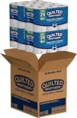 Quilted Northern Ultra Soft &amp; Strong Toilet Paper, 48 Double Rolls, 48 = 96 Regular Rolls,12 Count (Pack of 4) - Image 2
