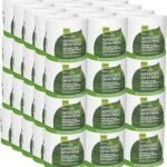 Seventh Generation White Toilet Paper 2-ply 100% Recycled Paper, 500 sheets, Pack of 60